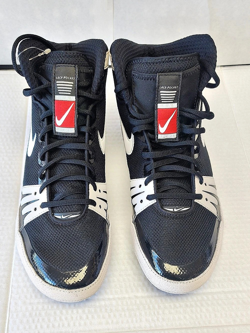Nike Freek Wrestling Shoes Black & White US 11